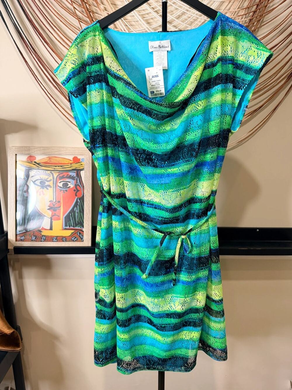 Olivia Matthews NWT striped dress 18w 2724